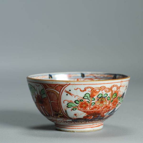 1521 Antique Chinese Porcelain Blue and white Bowl with Dutch Redecoration - Image 11