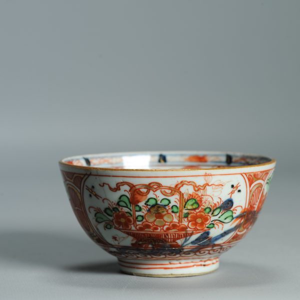 1521 Antique Chinese Porcelain Blue and white Bowl with Dutch Redecoration - Image 10