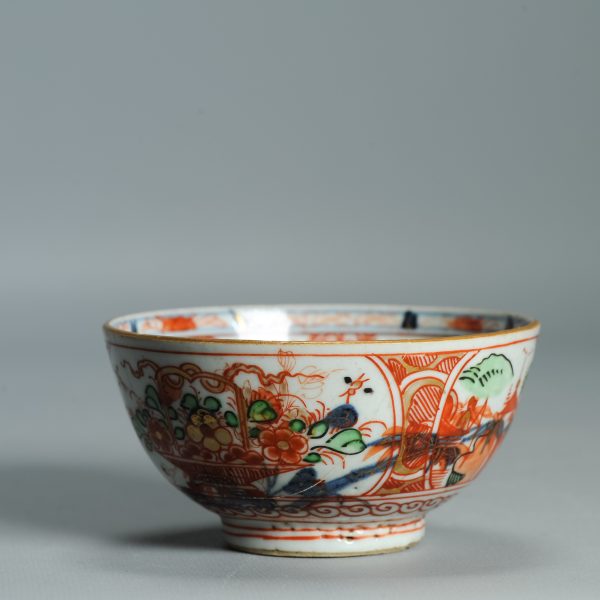 1521 Antique Chinese Porcelain Blue and white Bowl with Dutch Redecoration - Image 9