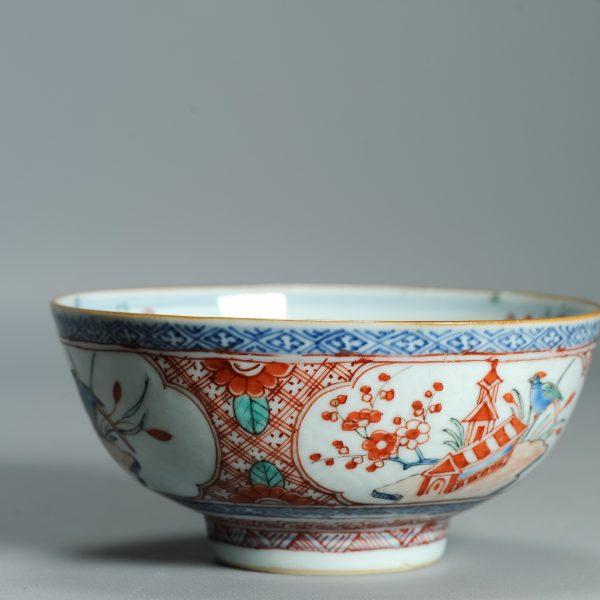 1523 Antique Chinese Porcelain Blue and white Anhua Bowl with Redecoration - Image 11