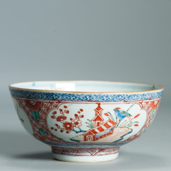 1523 Antique Chinese Porcelain Blue and white Anhua Bowl with Redecoration - Image 10