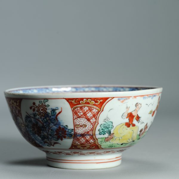 1524 Antique Chinese Porcelain Blue and white Anhua Bowl with Pastoral Redecoration - Image 12