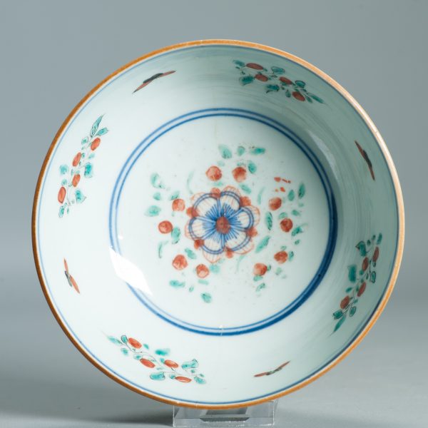1513 Antique Chinese Bowl with 1747 Redecoration of Willem IV the new Stadthouder on Amsterdam Bont - Image 15