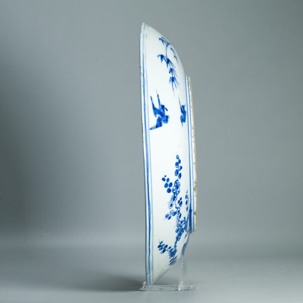1514 Large Rare Antique Ming Period Landscape Dish Tianqi / CHongzhen Periode - Image 15