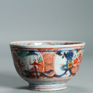 1533 Antique Chinese Kangxi Porcelain Bowl with added Dutch European Decoration