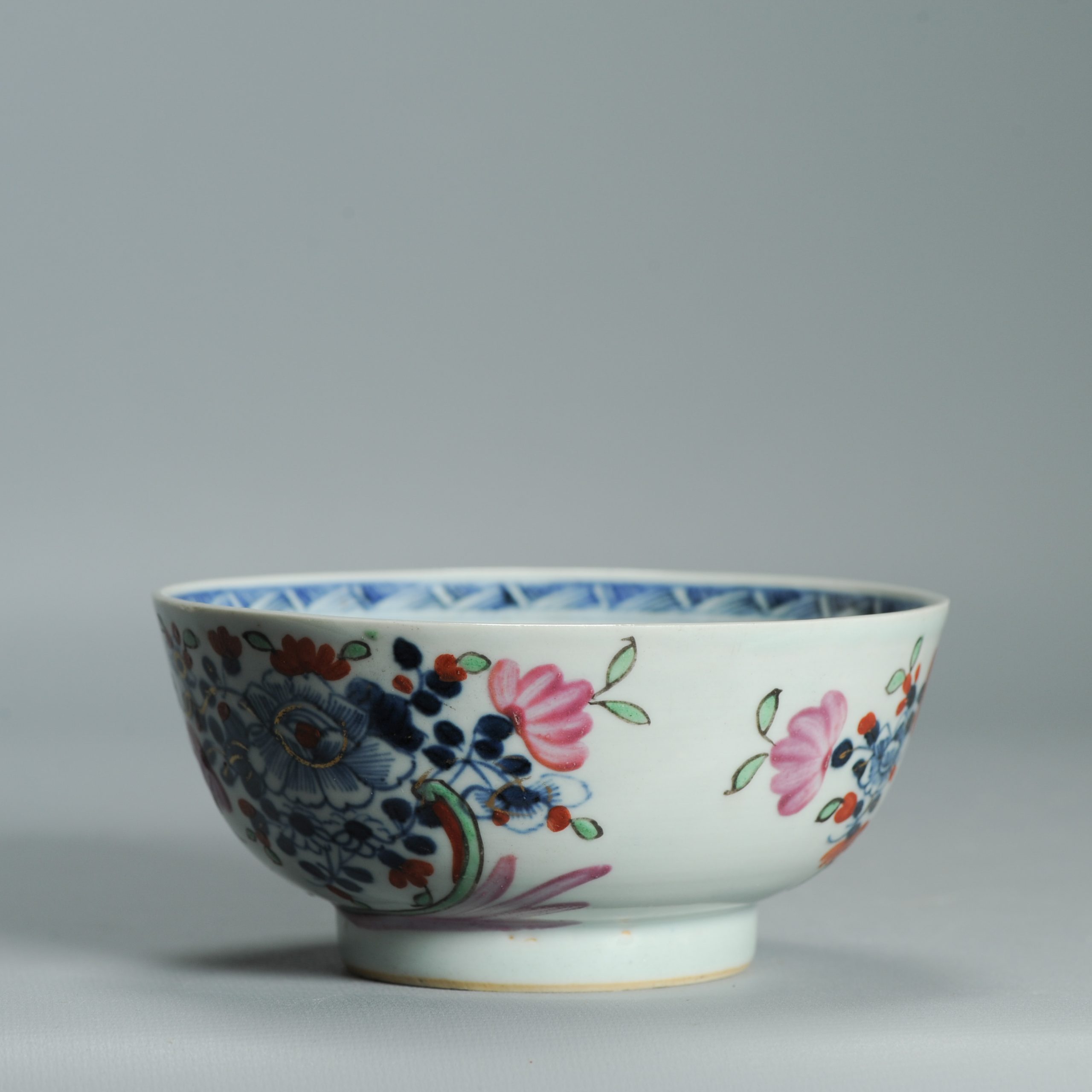 1537 Antique Chinese Porcelain Bowl with added Dutch Willem IV Decoration - Image 12