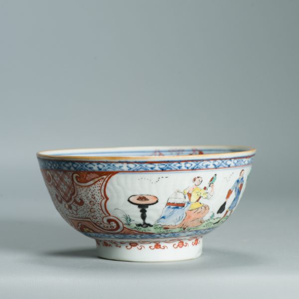 1525 Antique Chinese Porcelain Blue and white Anhua Bowl with Pastoral Redecoration - Image 10