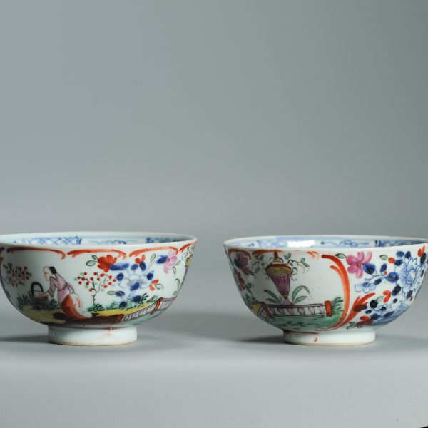1538 & 1539 Antique Chinese Porcelain Bowl with added Dutch Decoration of Witch - Image 12