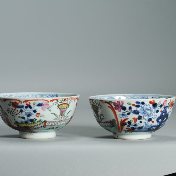 1538 & 1539 Antique Chinese Porcelain Bowl with added Dutch Decoration of Witch - Image 11