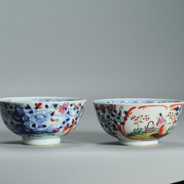 1538 & 1539 Antique Chinese Porcelain Bowl with added Dutch Decoration of Witch - Image 5