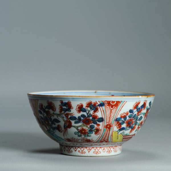 1540 Antique Chinese Porcelain Bowl with added Dutch Decoration of odd birds - Image 11