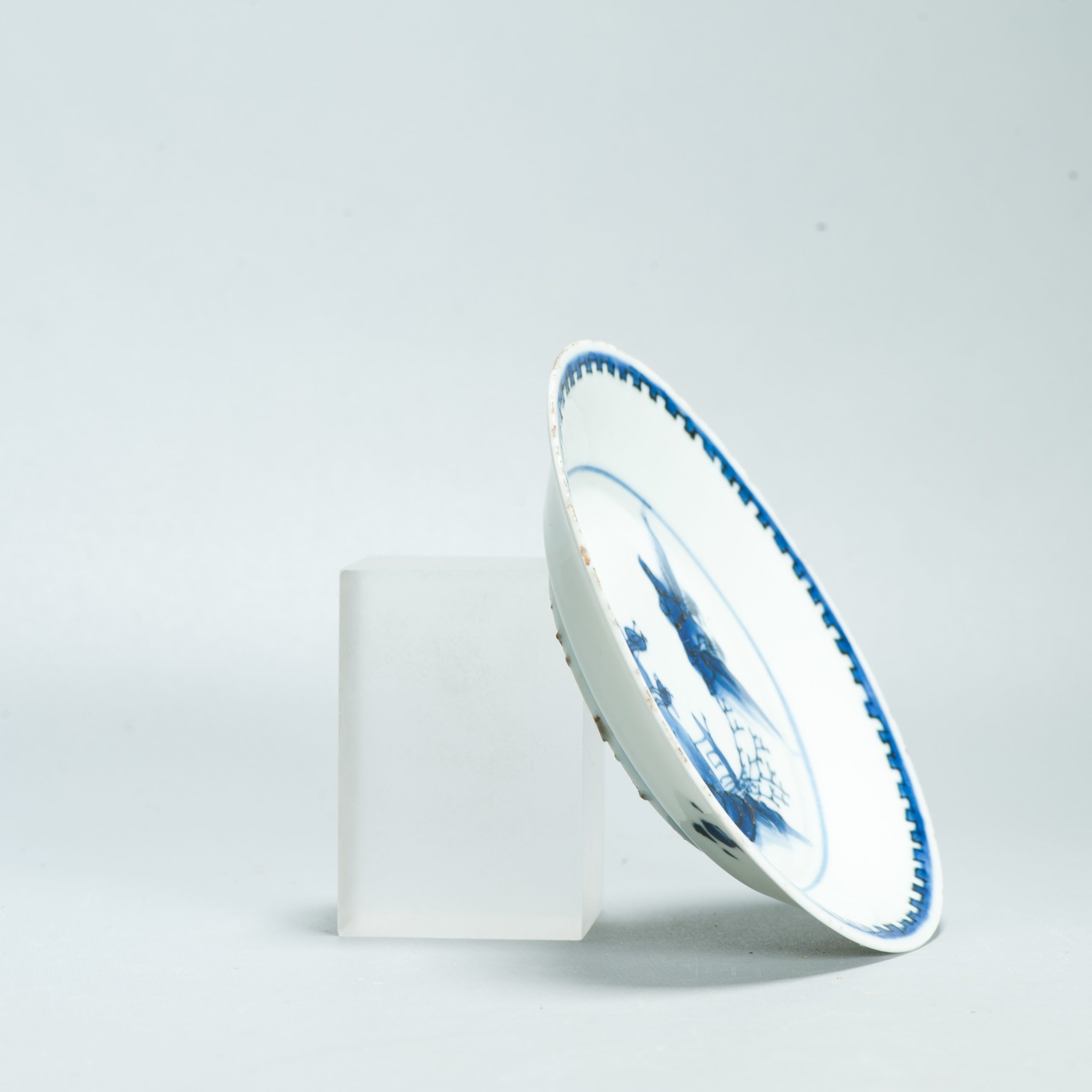 1588 Antique Ming Period Landscape Dish With Landscape Kosometsuke Style Chinese China - Image 5