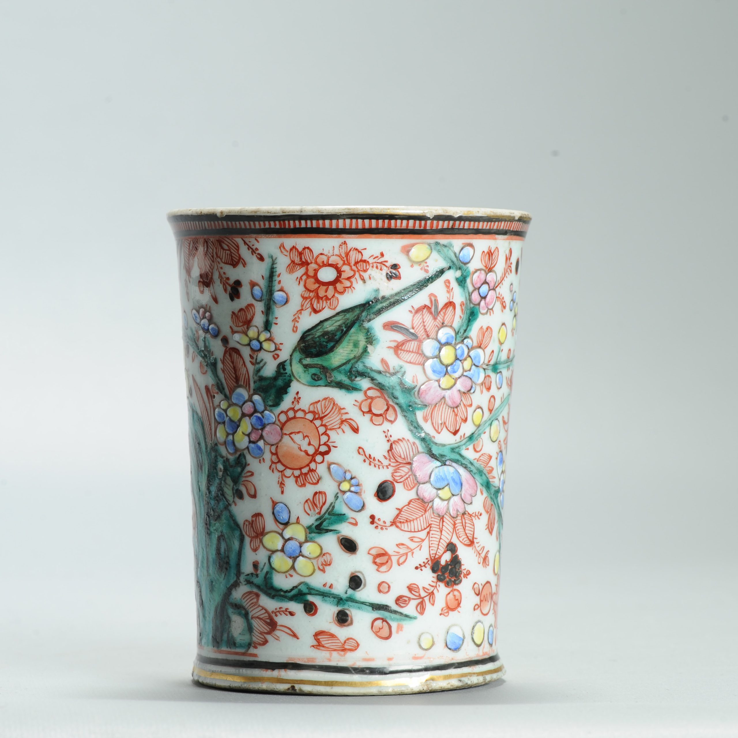 1627 Antique 17th c White Bitong with ca 1800 English Regency / George the IV 19th c redecoration - Image 9