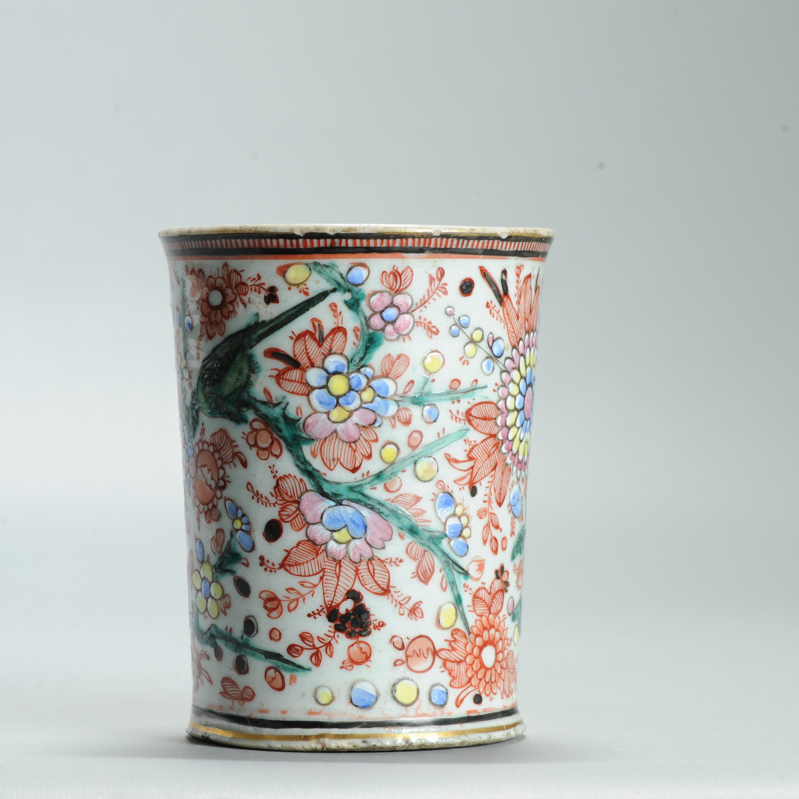 1627 Antique 17th c White Bitong with ca 1800 English Regency / George the IV 19th c redecoration - Image 8