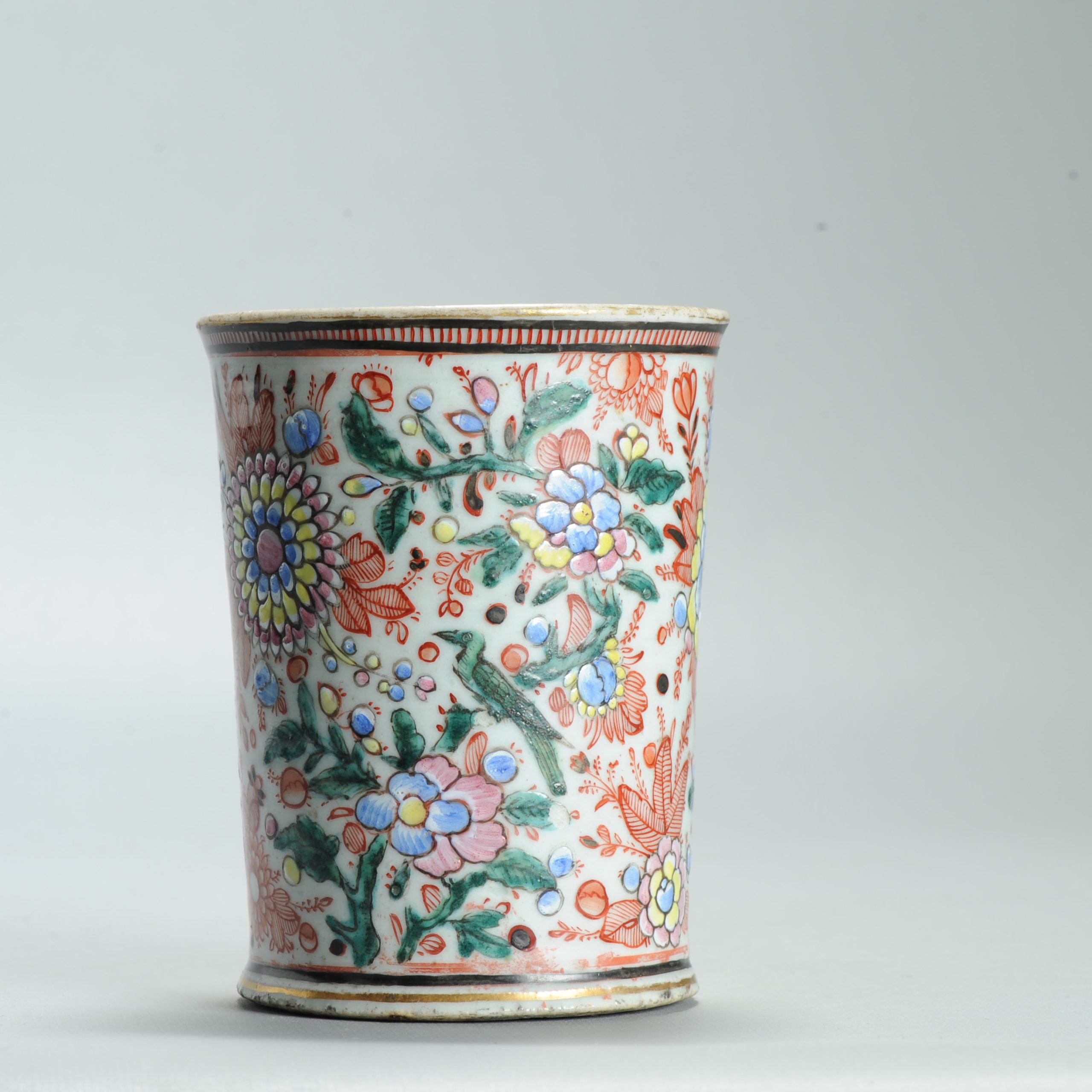 1627 Antique 17th c White Bitong with ca 1800 English Regency / George the IV 19th c redecoration - Image 5