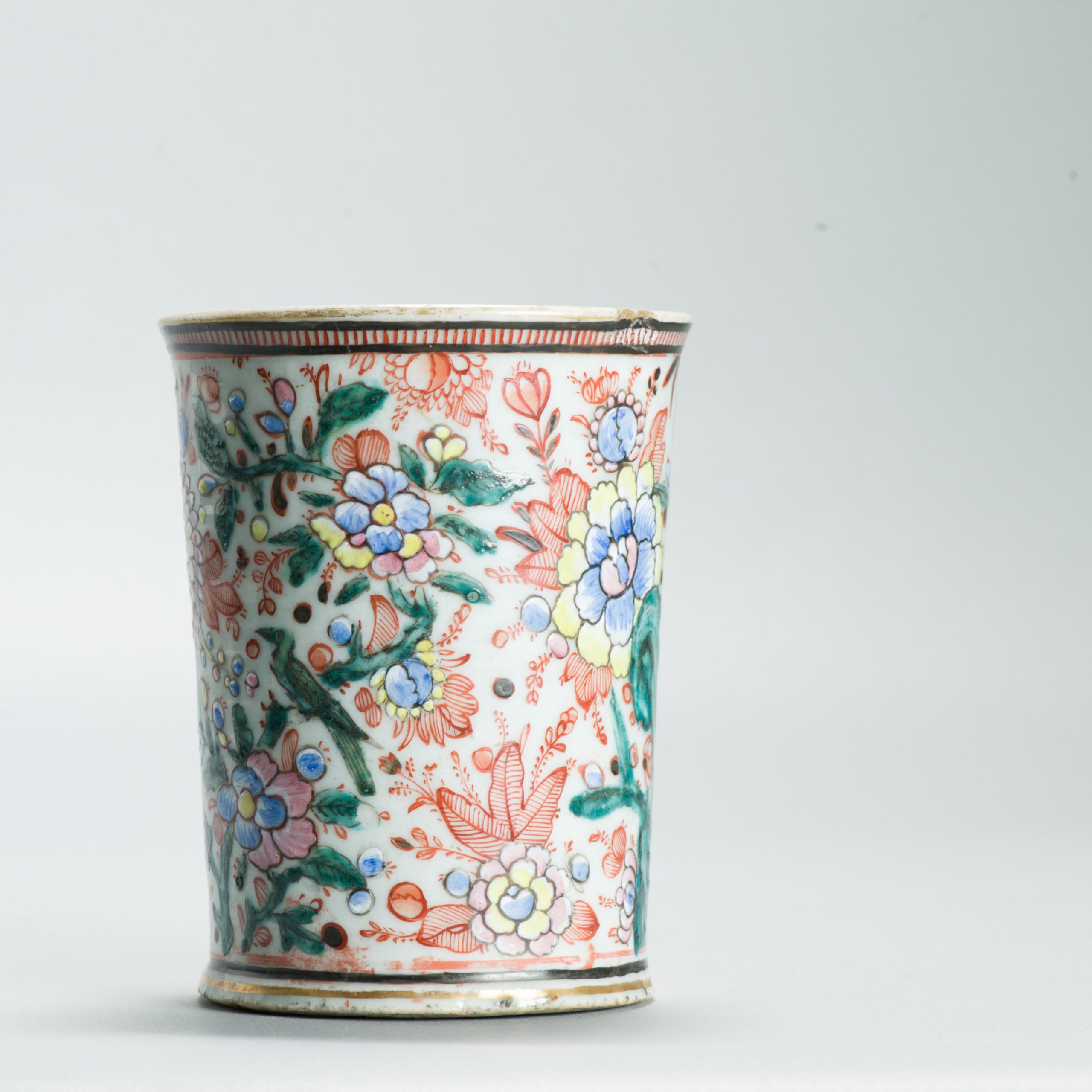 1627 Antique 17th c White Bitong with ca 1800 English Regency / George the IV 19th c redecoration - Image 4