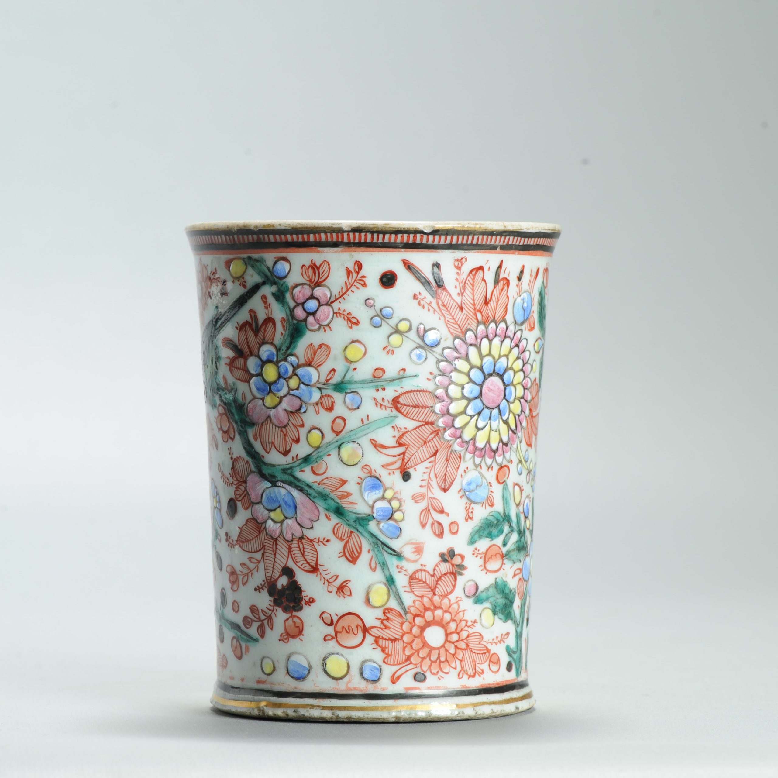 1627 Antique 17th c White Bitong with ca 1800 English Regency / George the IV 19th c redecoration - Image 10