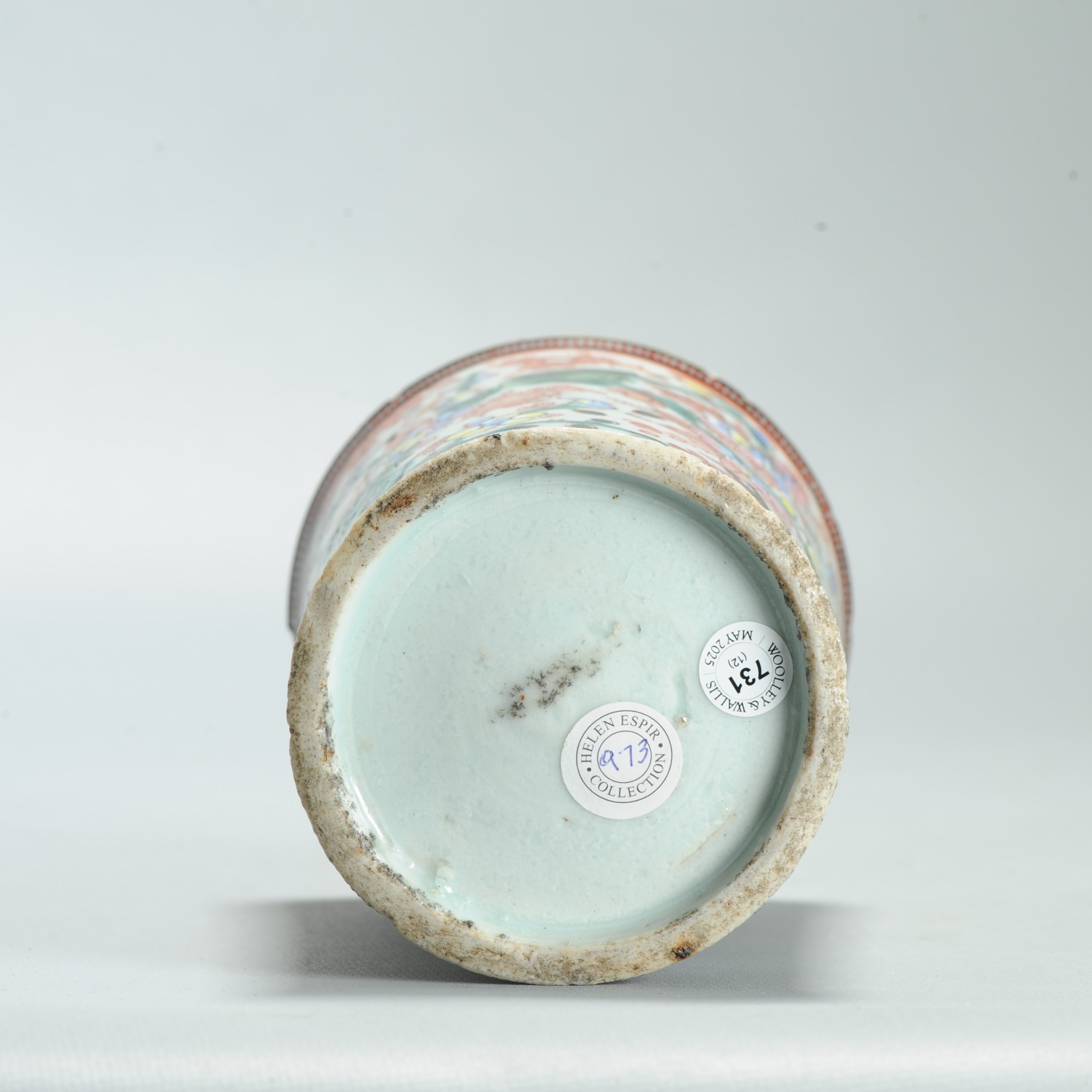 1627 Antique 17th c White Bitong with ca 1800 English Regency / George the IV 19th c redecoration - Image 13