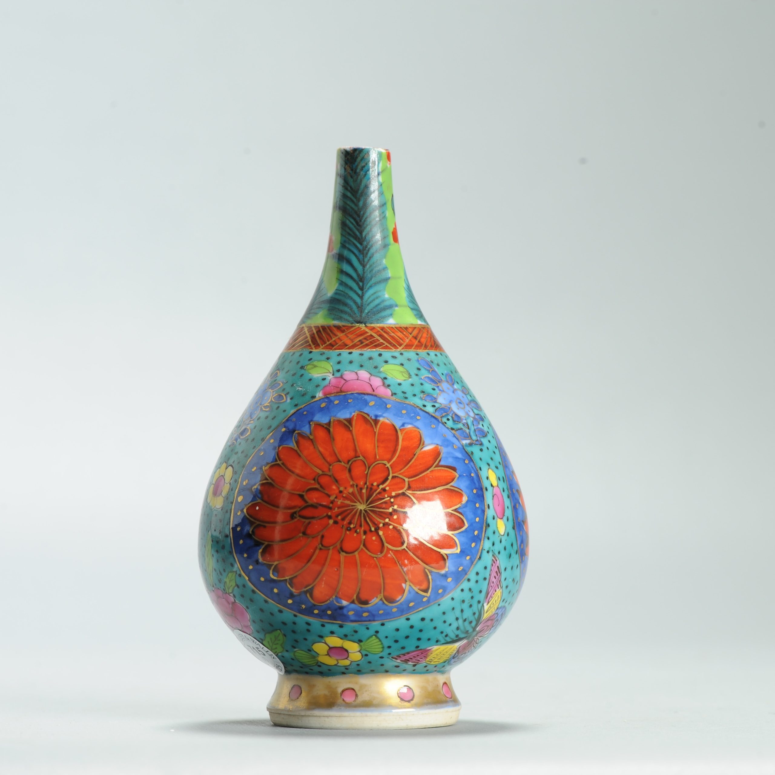 1630 Antique 17th c Blue and White Waterdropper Statue with ca 1800 English Regency / George the IV 19th c redecoration