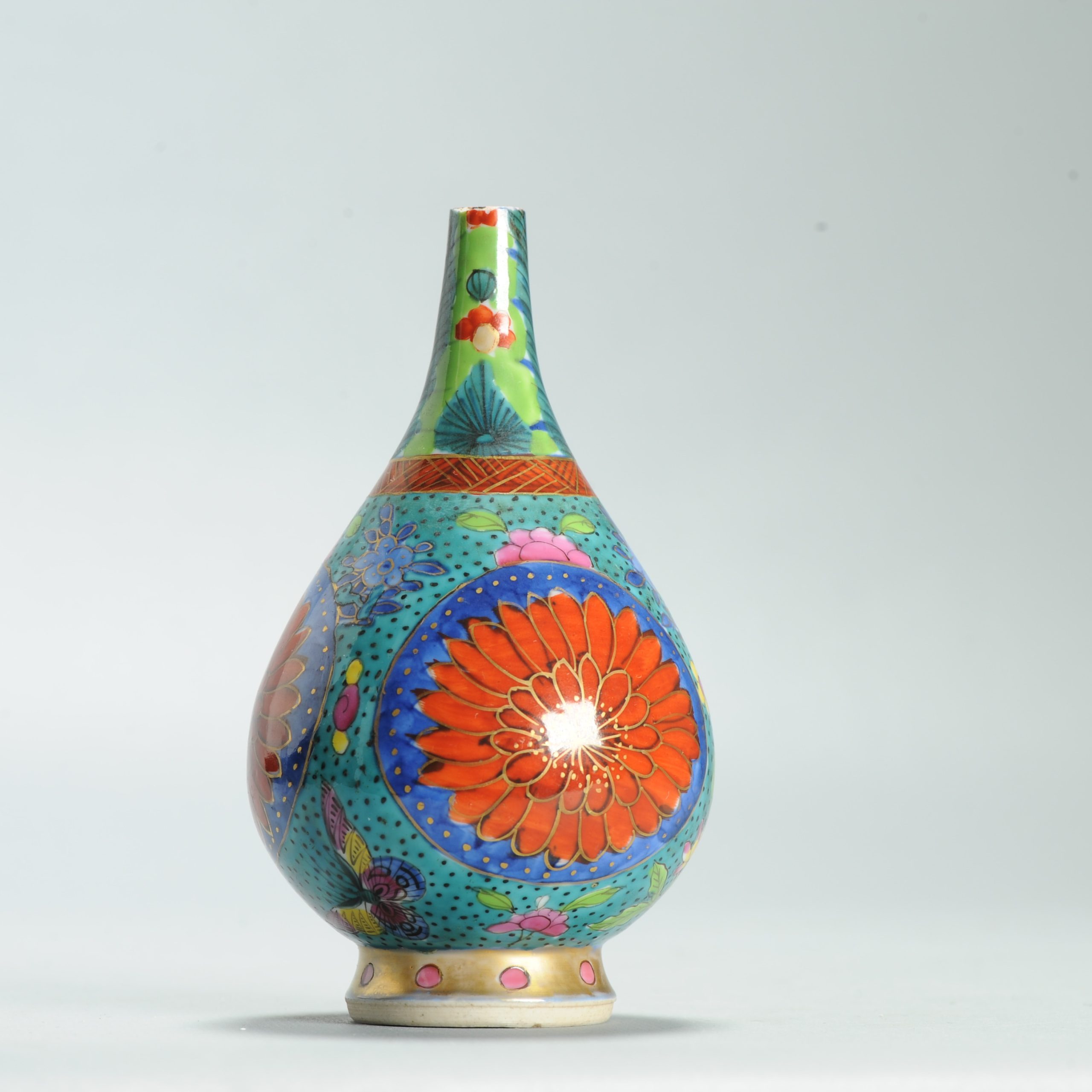 1630 Antique 17th c Blue and White Waterdropper Statue with ca 1800 English Regency / George the IV 19th c redecoration