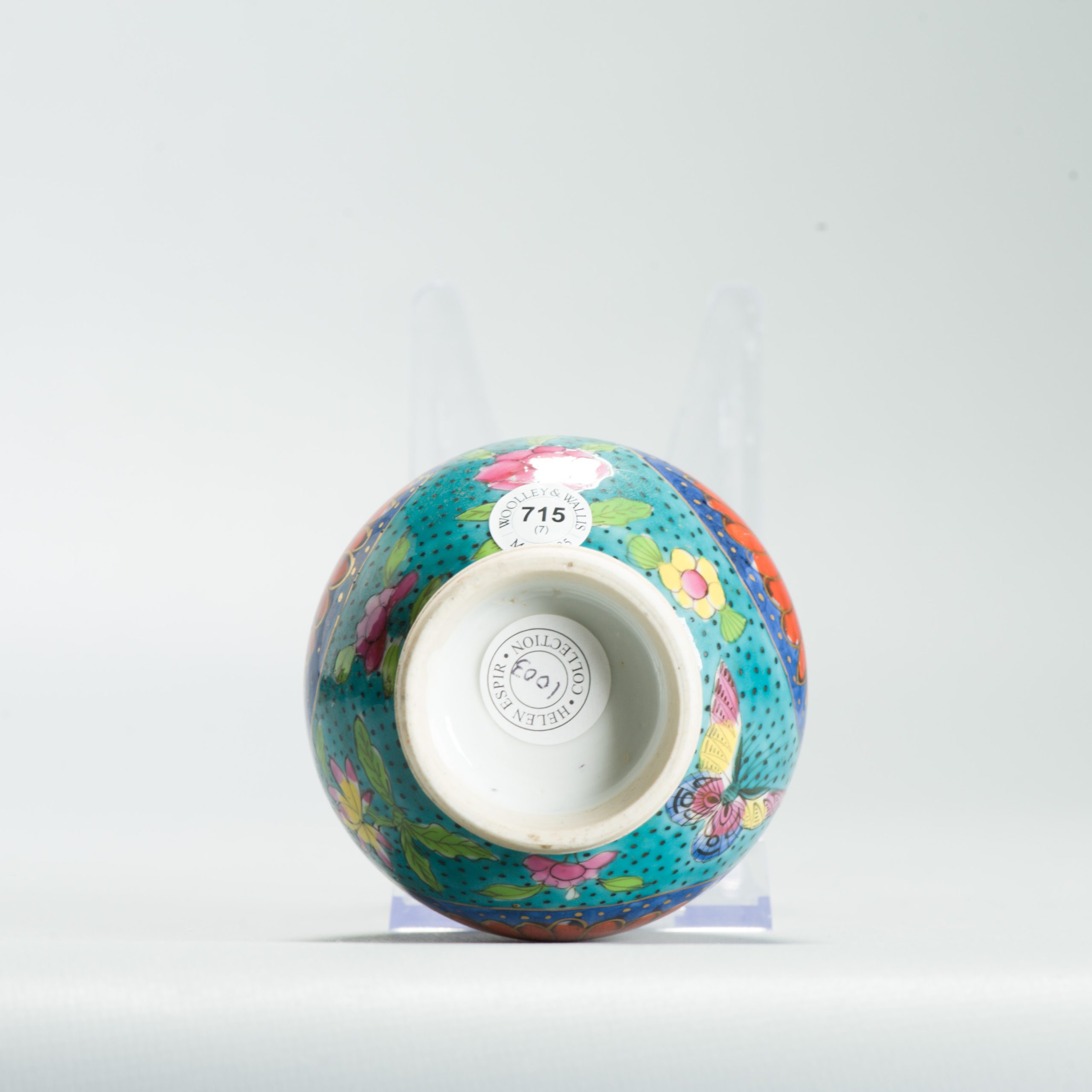 1630 Antique 17th c Blue and White Waterdropper Statue with ca 1800 English Regency / George the IV 19th c redecoration - Image 3