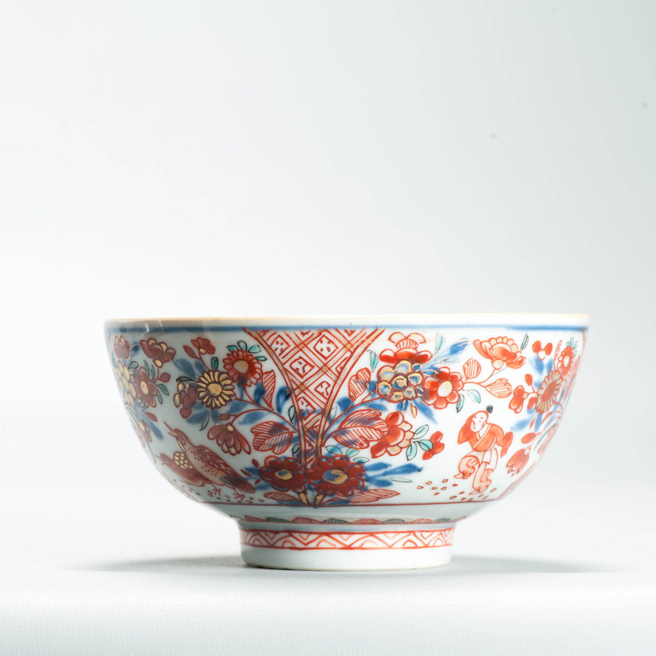 1649 A Chinese Porcelain Amsterdam Bont Bowl with a 2 Quail decoration - Image 11