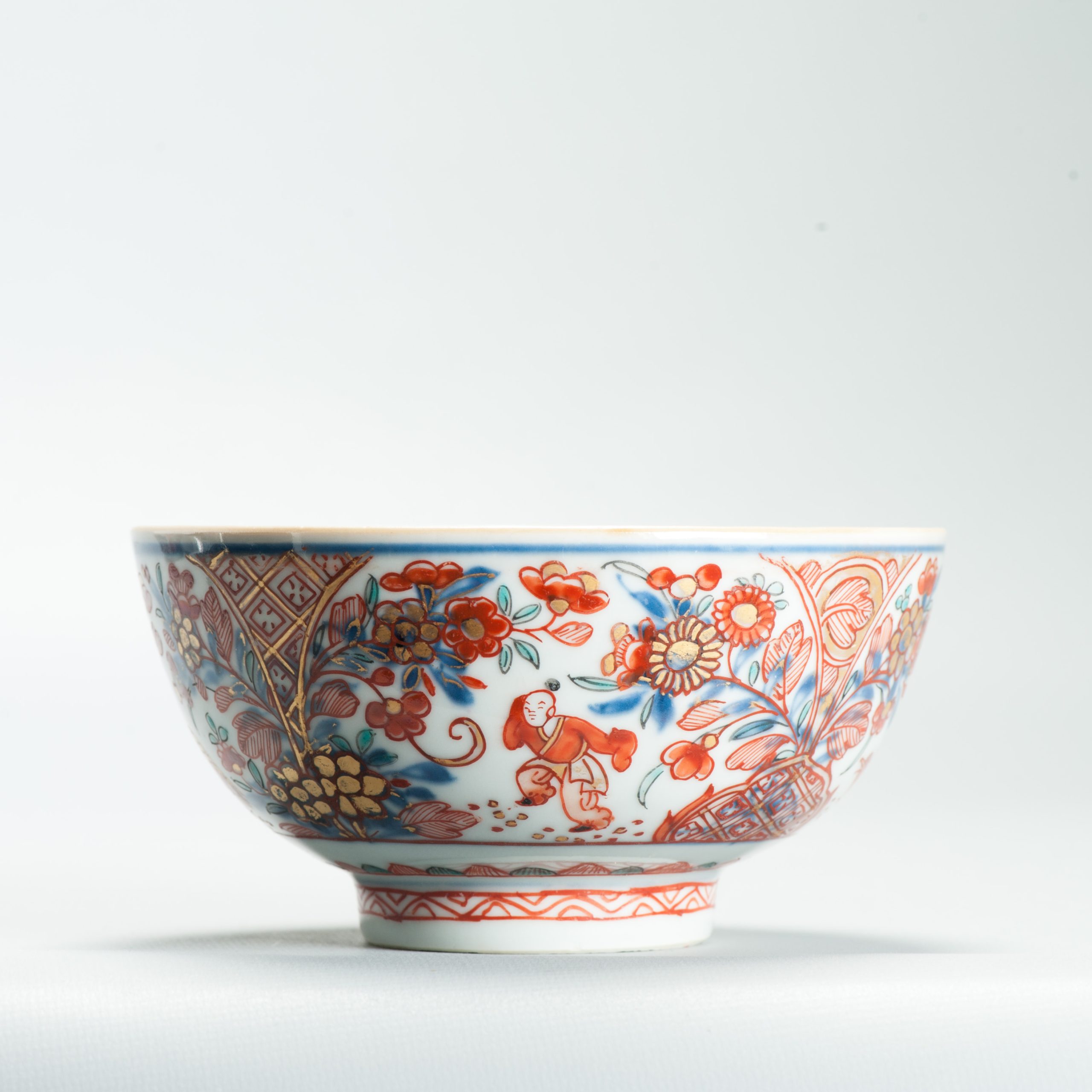 1649 A Chinese Porcelain Amsterdam Bont Bowl with a 2 Quail decoration - Image 4