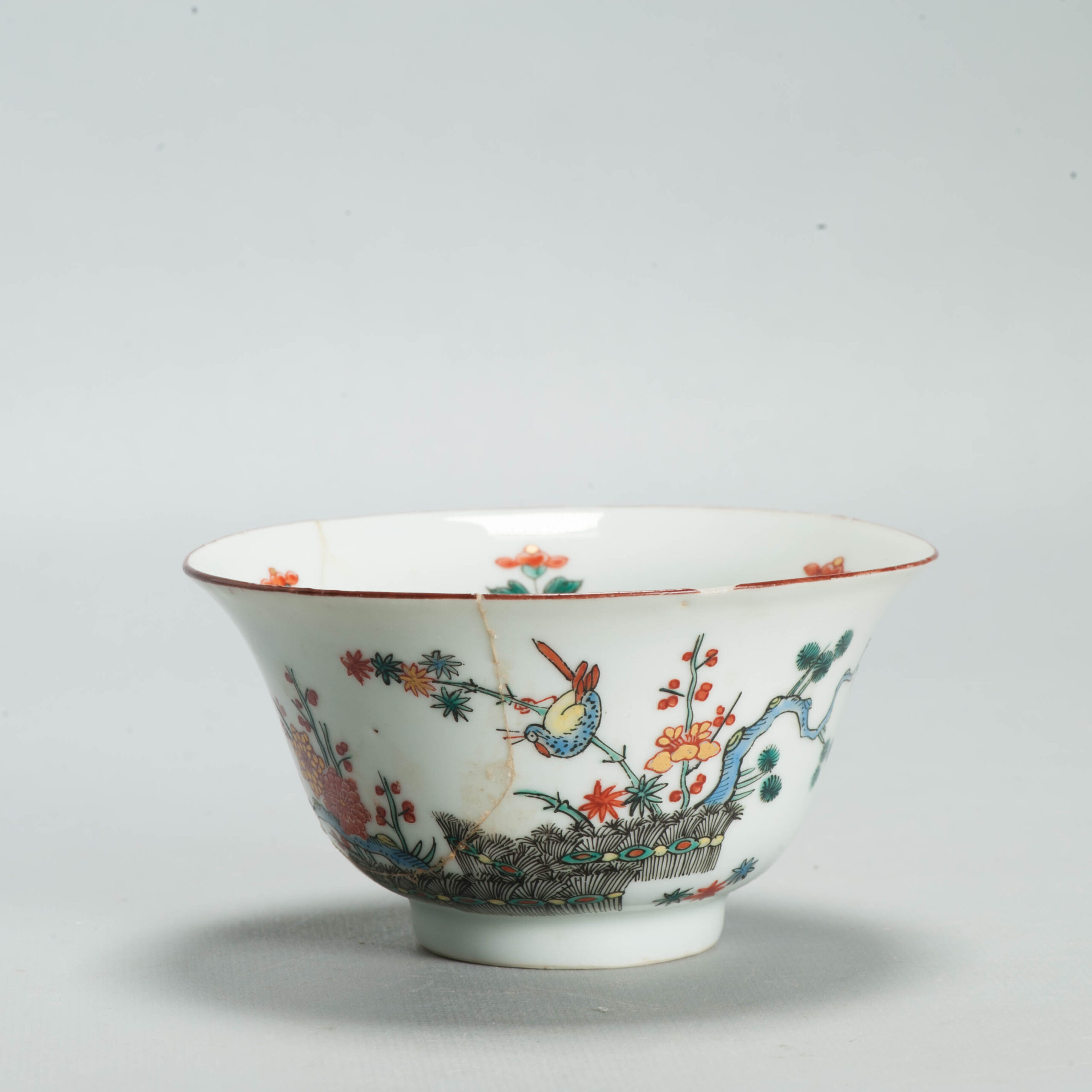 1697 A Chinese porcelain Bowl with Amsterdam Bont Kakiemon Decoration - Image 13