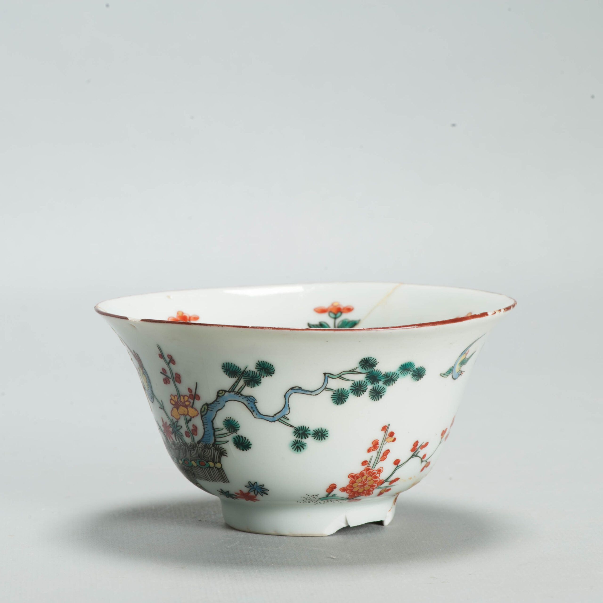 1697 A Chinese porcelain Bowl with Amsterdam Bont Kakiemon Decoration - Image 11