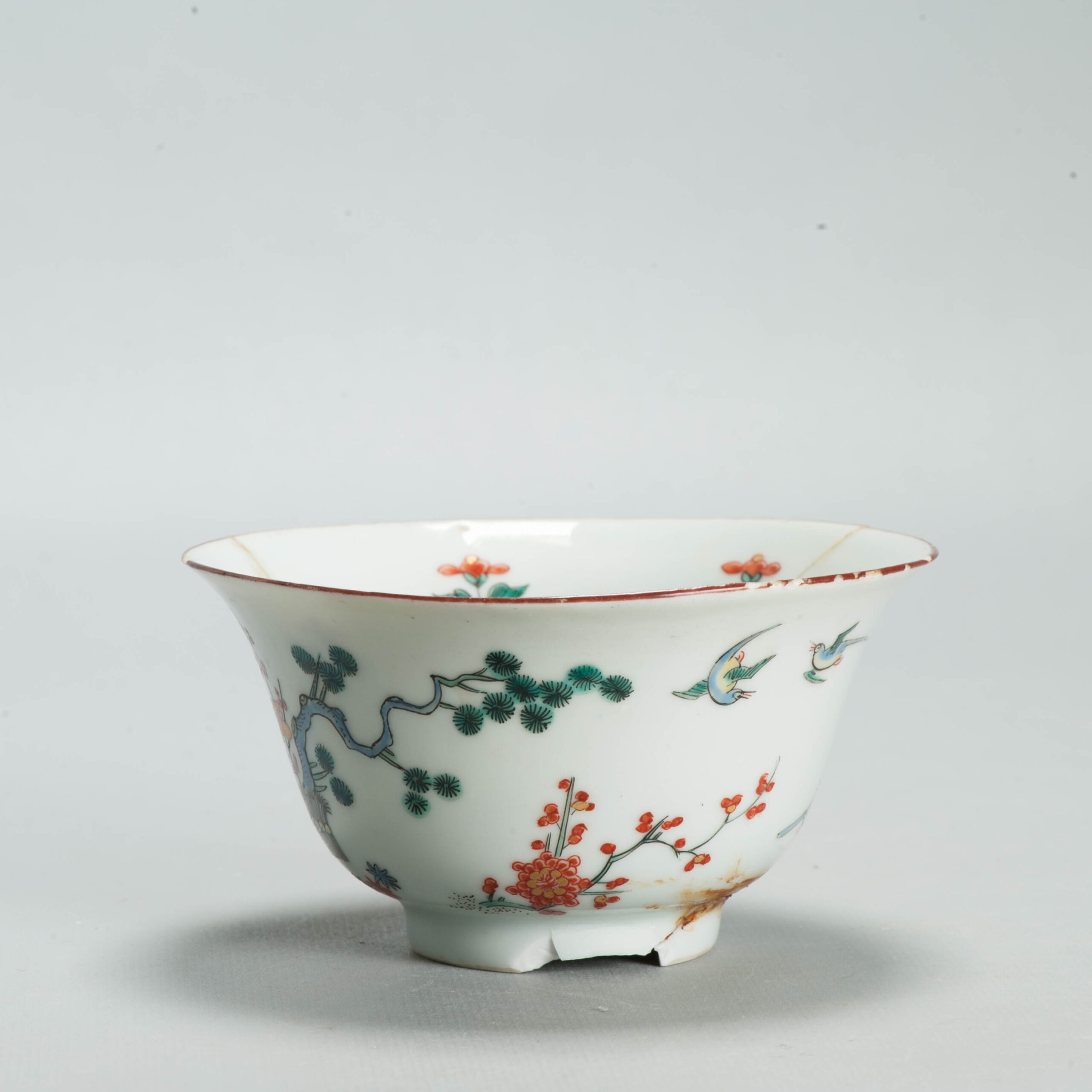 1697 A Chinese porcelain Bowl with Amsterdam Bont Kakiemon Decoration - Image 10