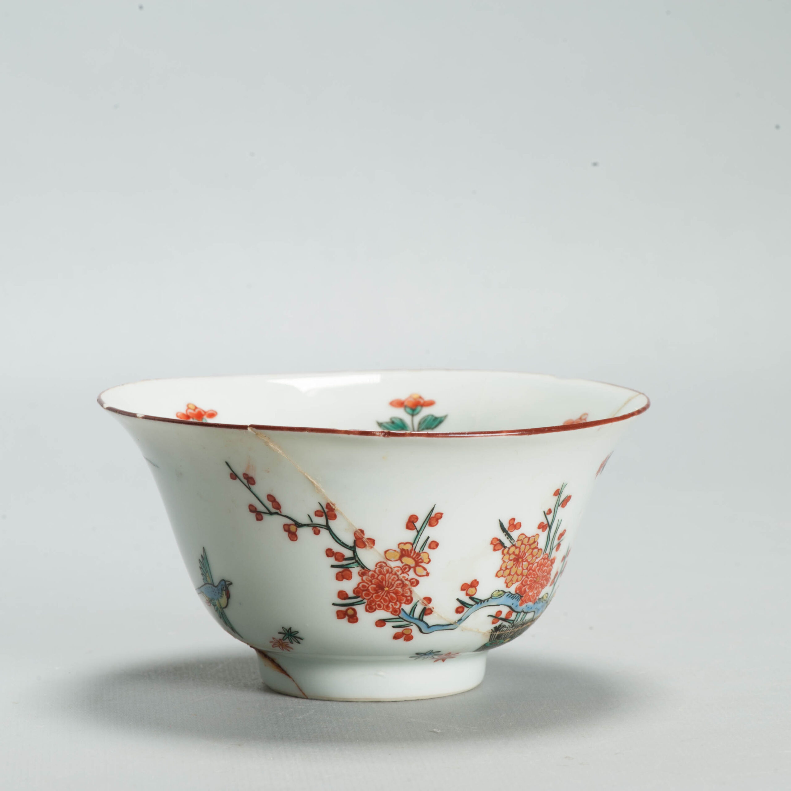 1697 A Chinese porcelain Bowl with Amsterdam Bont Kakiemon Decoration - Image 7